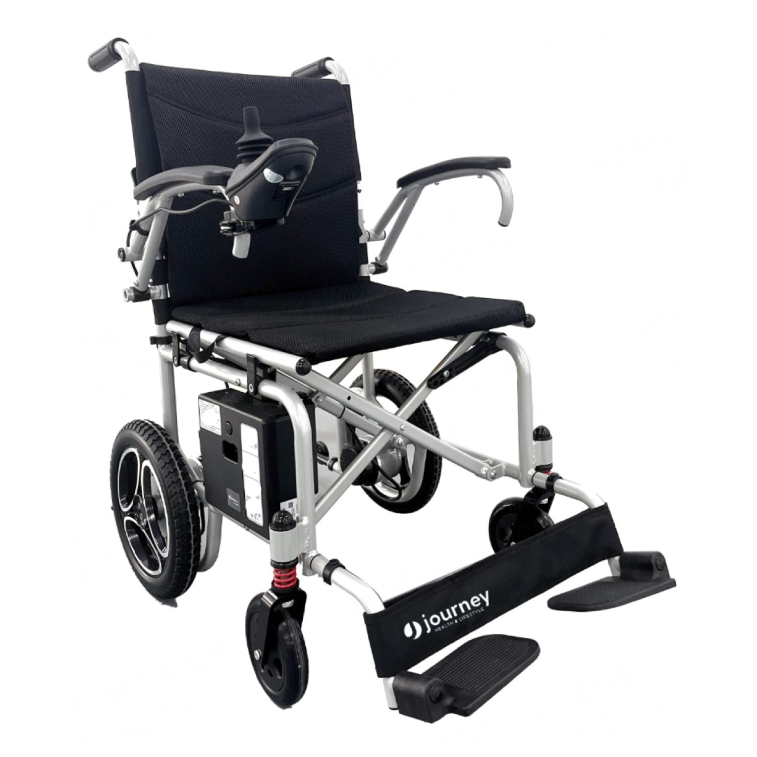 Lightweight Folding Journey Air Power Chair For Seniors: Comfort, Easy ...