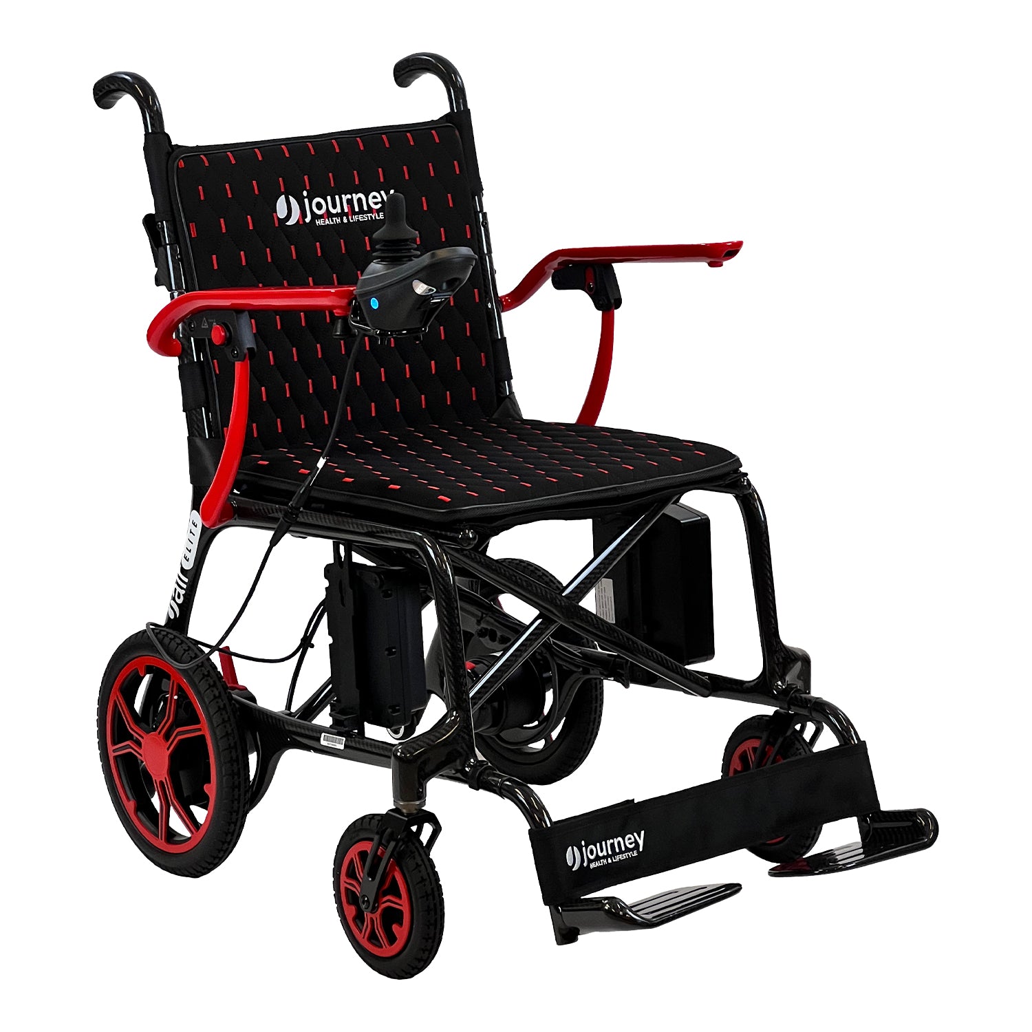 Journey Air Elite Lightweight Folding Power Chair with Carbon Fiber Frame